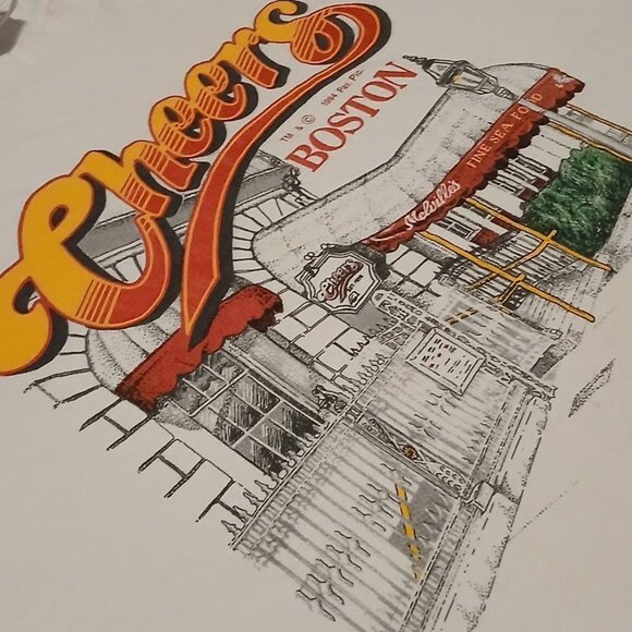 Vintage 90's Cheers Shirt - Adult Men's Size Large - Picture 1 of 1